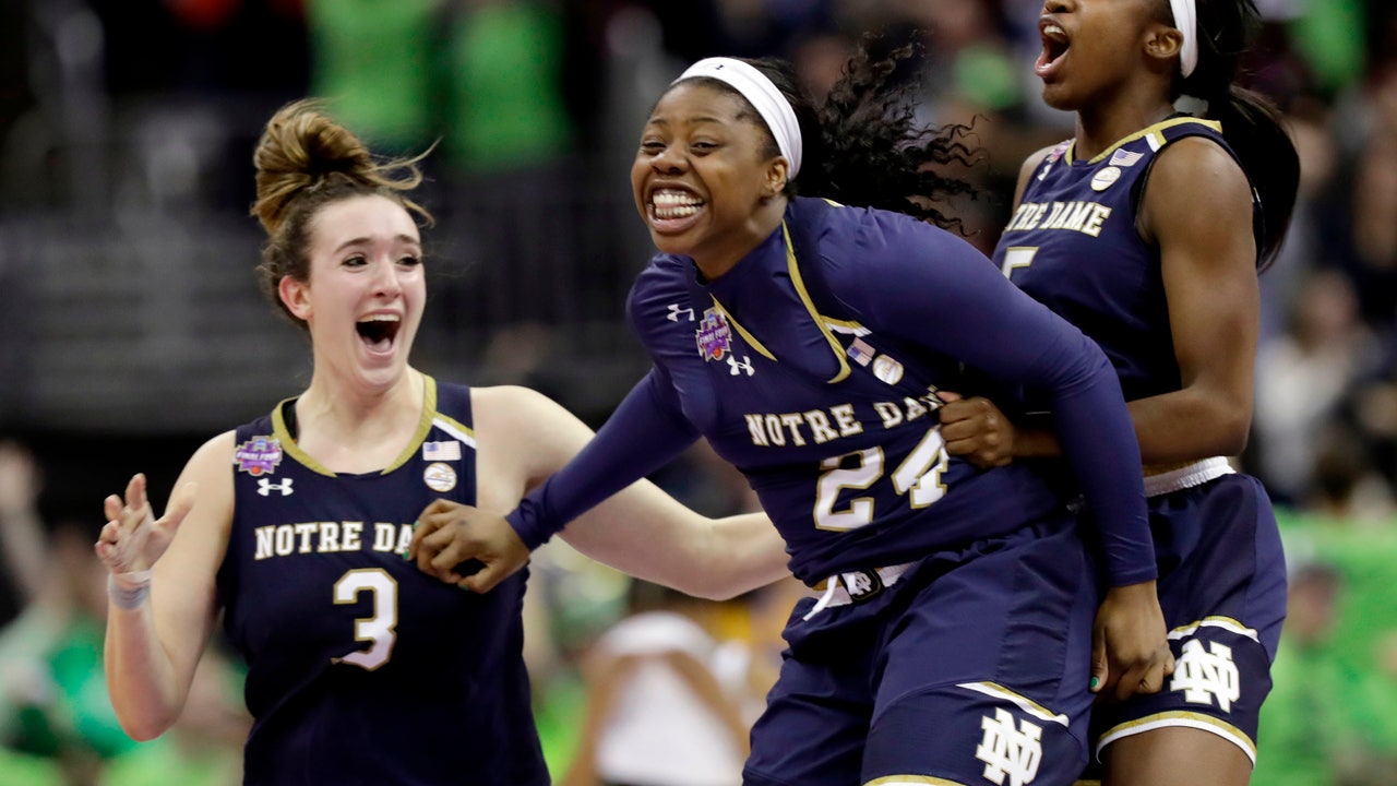Ogunbowale and Mabrey feed off each other for No. 1 Irish